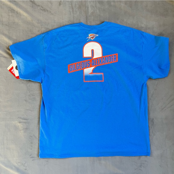 NBA Oklahoma City Thunder Shai Gilgeous Alexander Men's T-Shirt - 2XL - Picture 4 of 5